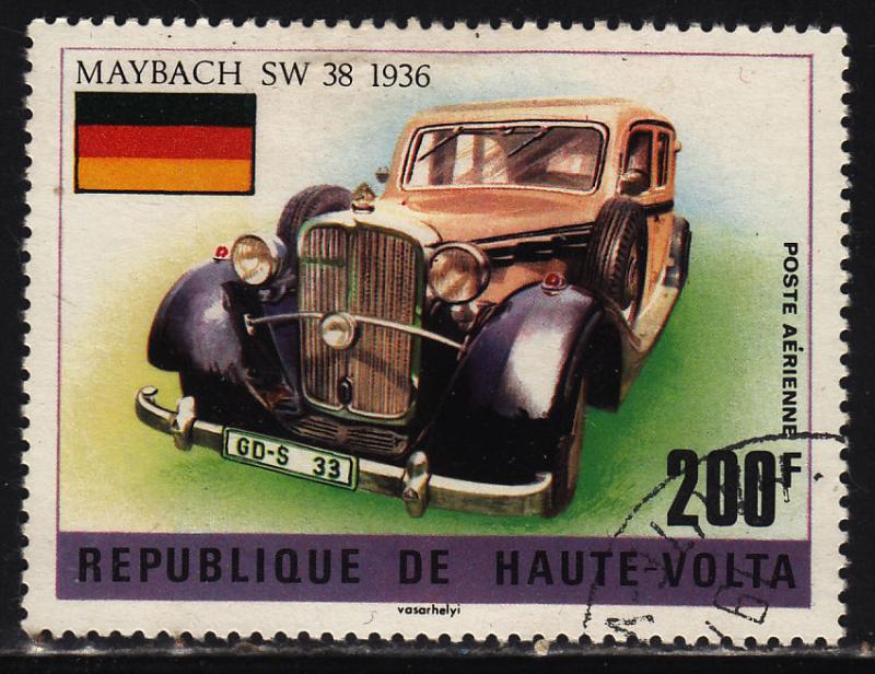 Burkina Faso C207 Old Cars Type 1975