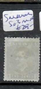 SARAWAK BROOKE 2C  SG 3  NO GUM AS ISSUED      P0311H