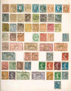 France and Colonies - 105 Different - All prior to 1930 - See Scans