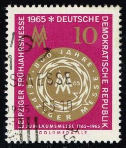 Germany DDR #756 Leipzig Spring Fair Gold Medal; CTO (0.25)