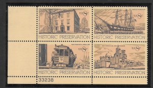 #1440-43 MNH Plate Block