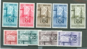Venezuela #C347-C355  Single (Complete Set)