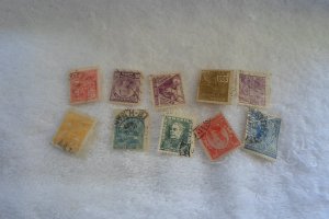 STAMPS FROM THE COUNTRY OF BRASIL ( 10 STAMPS )