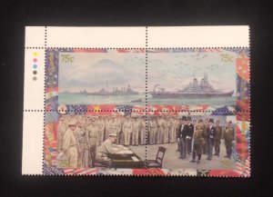 O) 1995 MARSHALL ISLANDS, WORLD WAR II, VE DAY, GERMAN SURRENDER,  RHEIMS, TIME