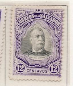 El Salvador 1906 Early Issue Fine Mint Hinged 12c. 111259