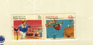 Australia #1107, 1119 used