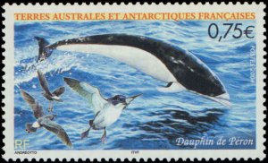 French Southern & Antarctic Territory #334, Complete Set, 2004, Whales, Birds...