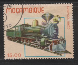 Mozambique 661 Historic Locomotives 1979