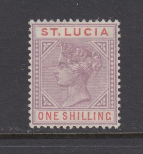 St. Lucia, Scott 37 (SG 50), MNG (no gum)