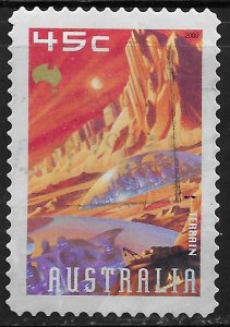 Australia #1918 45c Space Terrain