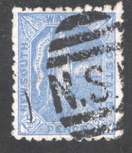 New South Wales SC#89  F  Used.    CV 5.75  .......    4320112/3/4