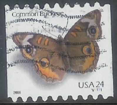 4002 Common Buckeye Used PNC Single plate #V1111    [Inv2]