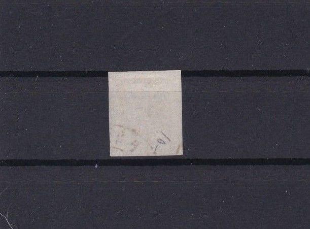 VENEZUELA 1862 IMPERF   STAMP ½ c LILAC  USED  CAT £190      REF 6285