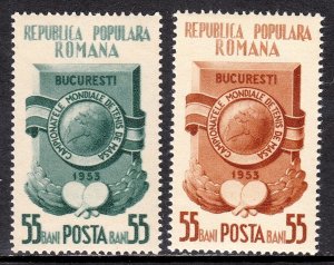 Romania - Scott #926-927 - MLH - SCV $20