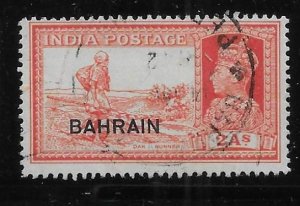 Bahrain 24 2a King George VI single Used 2023 Scott c.v. $7