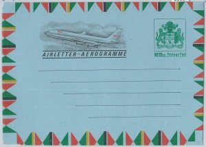 65827  -  GUYANA - Postal History - AEROGRAMME : AIRPLANE 25 cents