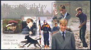 South Georgia 2000 Sc 893 Prince William Birthday Stamp MNH