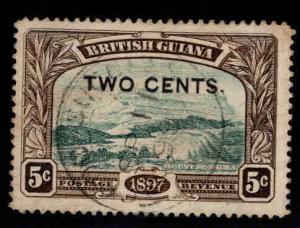 British Guiana Scott 157 Used surcharged stamp