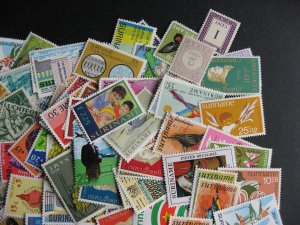 Surinam collection 125 different M, U lots of sets, check them out!