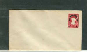 PHILIPPINES; 1940s fine Mint Postal Stationary Envelope 5c. surcharged