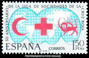 Spain Scott 1571 Mint never hinged.