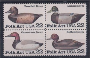 United States Scott 2141a MNH - Duck Decoys