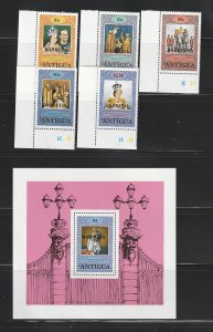 Barbuda 349-354 Set MNH Queen Elizabeth 25th Anniversary Coronation