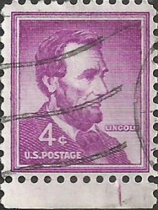 # 1036 USED WET PRINT ABRAHAM LINCOLN    