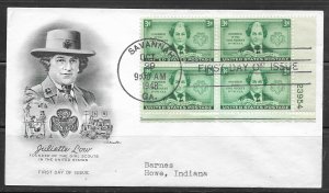 US FDC Sc.# 979 Juliette Low  L612