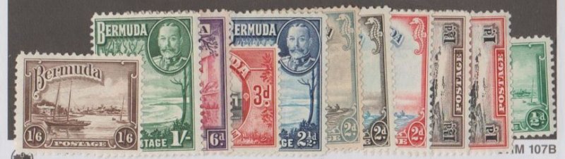 Bermuda Scott #105-114 Stamp - Mint Set