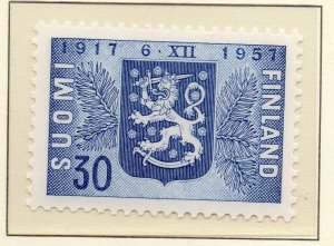 Finland 1957 Early Issue Fine Mint Hinged 30Mk. NW-222075