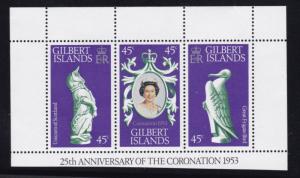 Gilbert Islands 312 MNH Souviner Sheet - Elizabeth II