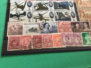 Commonwealth mounted mint & used stamps A14973