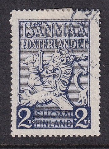 Finland    #B43  used 1940  Arms of Finland