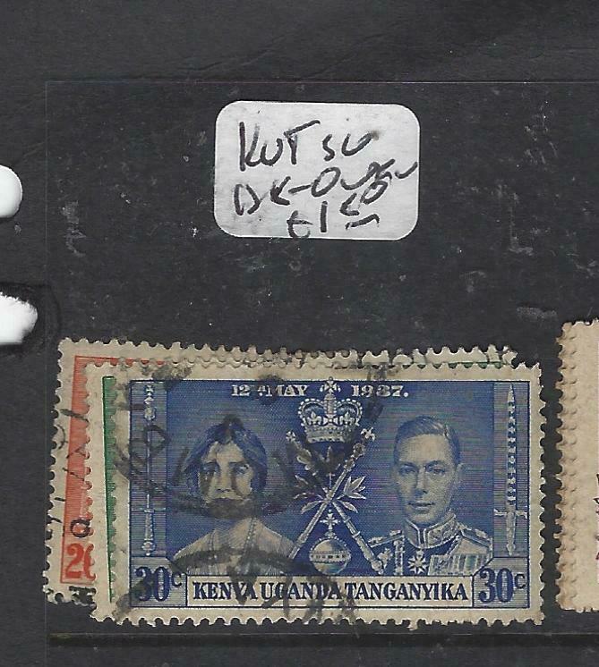 KENYA, UGANDA, TANGANYIKA   (P3105B)  KGVI CORONATION  SG 138-140   VFU