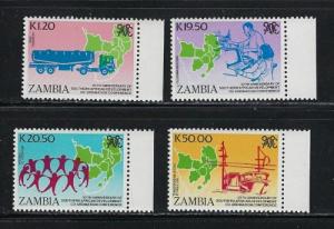 Zambia 511-14 NH 1990 set