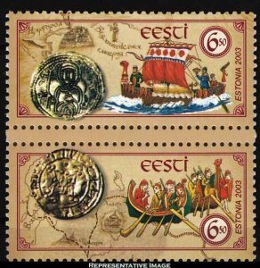 Estonia Scott 464-465 Mint never hinged.