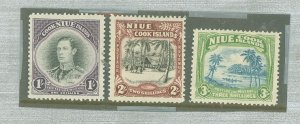 Niue #73-75v  Single (Complete Set)