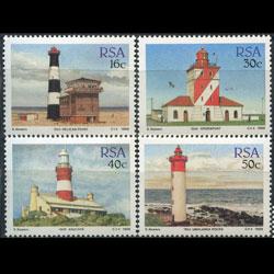 SOUTH AFRICA 1988 - Scott# 714-7 Lighthouses Set of 4 NH