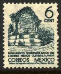MEXICO 842, 6¢ 1934 Definitive Wmk Gobierno... (279) MINT, NH. F-VF.