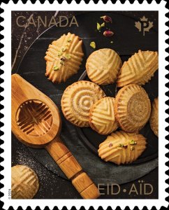 qt DIE CUT = FESTIVAL of EID AL-FITR & EID OF AL-AGHA = BK stamp MNH Canada 2024