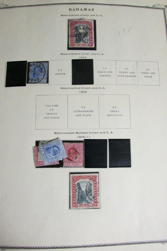 Bahamas Strong Stamp Collection on Pages