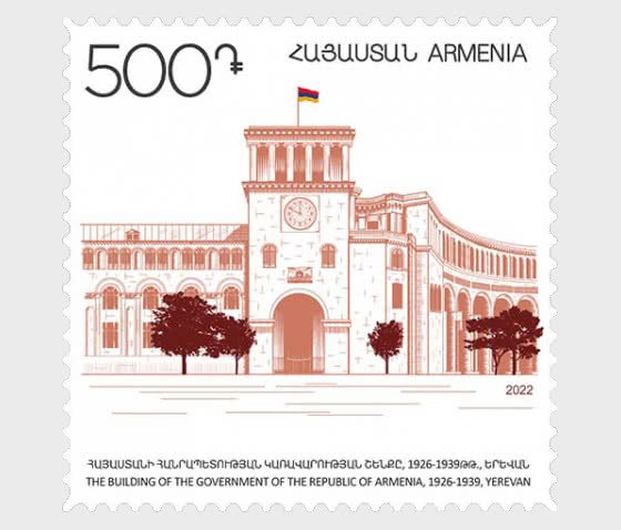 Armenia / Armenië - Postfris/MNH - Complete set Architecture 2022