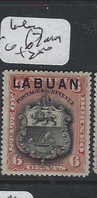 LABUAN  (P2707B)  ARMS, LION 6C   SG 67   MOG