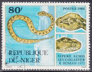 Niger 666  Echis Leucogaster Viper, Snake 1984