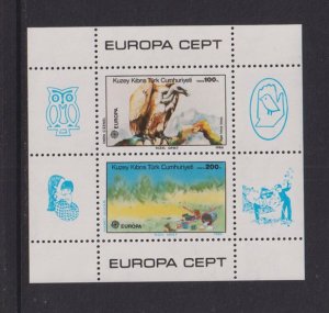 Turkish Republic of Northern Cyprus  #181  MNH  1986  sheet Europa