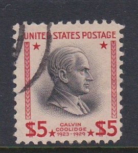 834 Calvin Coolidge VF Used