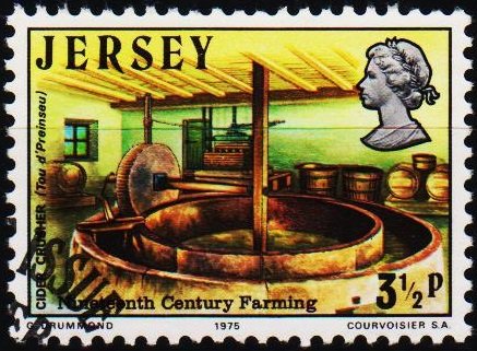 Jersey. 1975 3 1/2p S.G.120 Fine Used