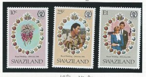 Swaziland  mnh sc. 382 - 384