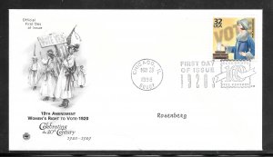 Just Fun Cover #3184E FDC Postal Commemorative Society (my3941)